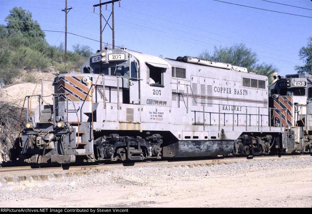 Copper Basin Railway GP9 #207